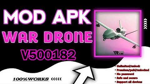 Download War Drone : 3D Shooting Games Mod Apk v500182 No Password - Speed Hack/No Ads