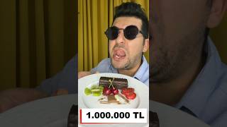 KaraMilka Tatlı 🍫🍓 Sunum & Özel Servis #shorts #çikolata #tatlı #meyve #komedi #viral #komik Resimi