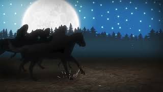 في الصورة معنى الحلقة الاولى -فالموريات قدحا-في شهر رمضان على التلفزيون الاردني  -