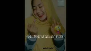 Story WA Kata' Bijak Kekinian ||Cewek Cantik Dijamin Bikin Baper :) #1