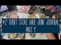 Thrift store haul junk journal 2 part1