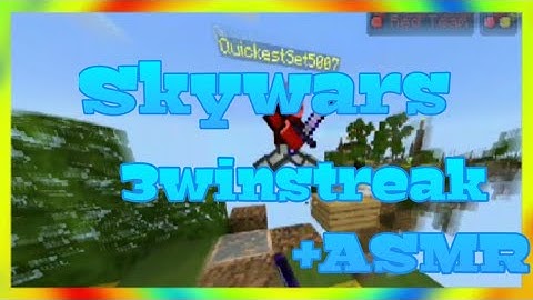 hive skywars 3 win streak+Controller ASMR//Controller gameplay