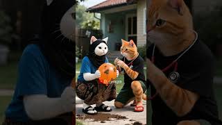 balon lumpur...? #funny #comedy #komedi #kucinglucu #komedikucing #shorts