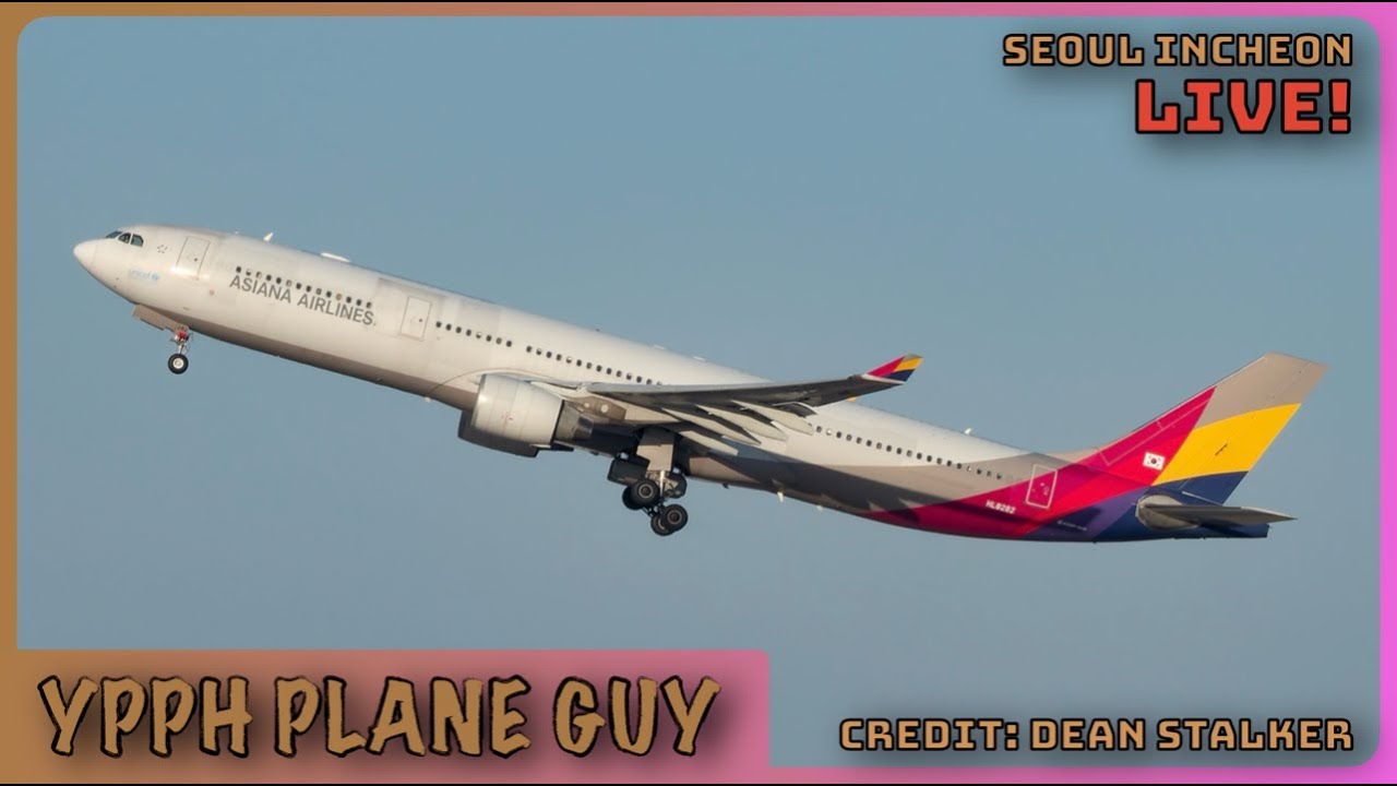 🔴🎥✈️ AFTERNOON AT INCHEON! LIVE PLANE SPOTTING @ SEOUL INCHEON AIRPORT! W/ YPG
