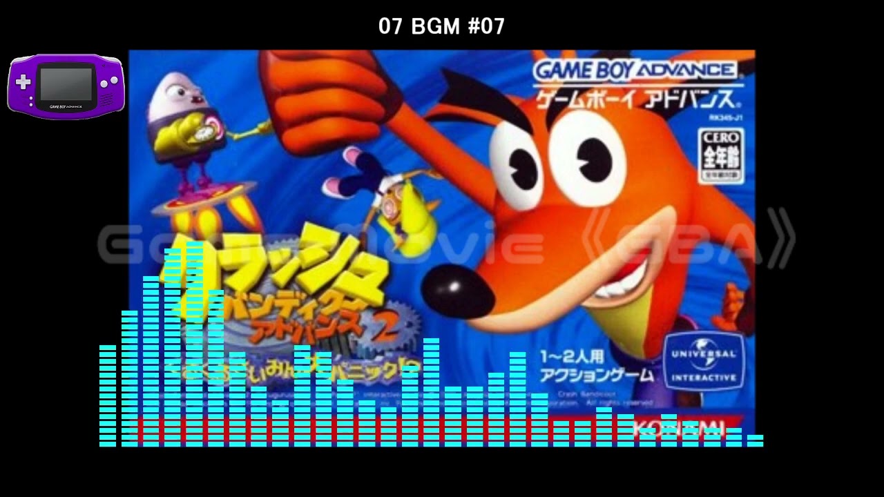 GBA)クラッシュ・バンディクー アドバンス2 ぐるぐるさいみん大