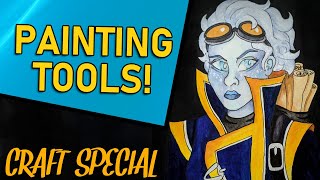 CRAFT Tutorial! | Tips & Tricks with Painting & Drawing Mediums
