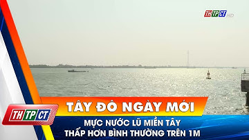 Mực nước lũ miền Tây thấp hơn bình thường trên 1m | Cần Thơ TV