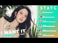 STAYC I WANT IT Line Distribution STAYC I WANT IT Line Distribution
