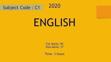 HSLC English Question Paper 2020 Solved Grammar & Composition | Matric Paper English 2020 | Solution