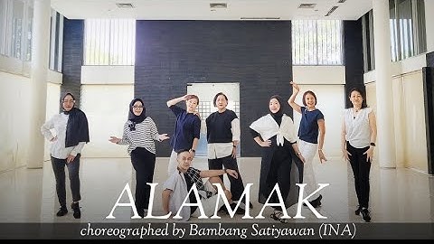 ALAMAK - line dance demo by BDB class