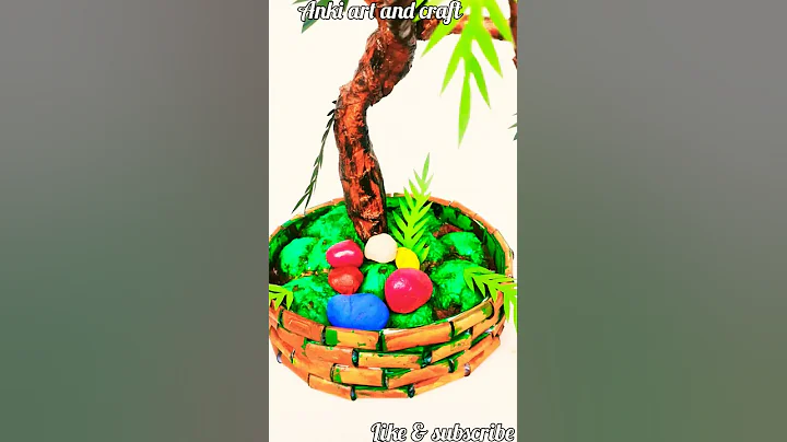 DIY paper tree/easy home decoration ideas/DIY beautiful tree showpiece/paper craft ideas #shots