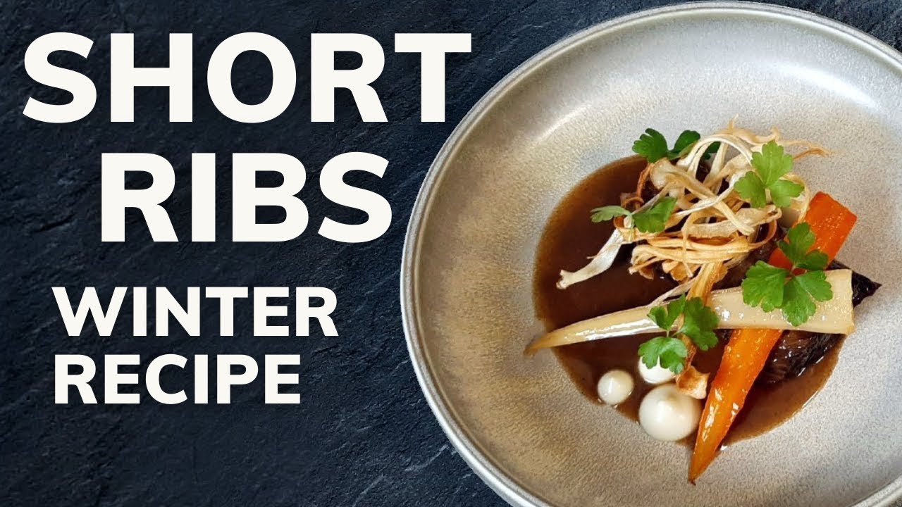 Luxury At Home Beef Short Ribs with Mustard Sauce YouTube