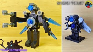 Lego Skibidi Toilet: Building Titan Cameraman Upgraded