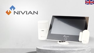 Nivian Nvs-Touchalarm-W Pro Smart Alarm System