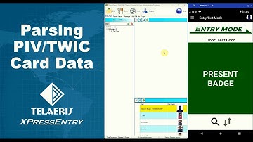 XPressEntry - Parsing PIV or TWIC Card Data