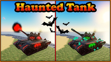 Haunted Tank, The Only Tank That Does Active Healing (Right Now) In Military Tycoon Roblox