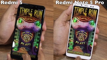 Redmi 5 vs Redmi Note 5 Pro Speed Test, Multitasking, and NAND Storage Comparison