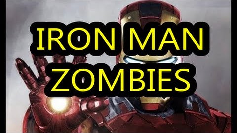 CoD  "Iron Man Zombies" Cheese cube Custom Map