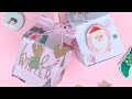 DIY Milk Carton Box 12 Days of Christmas Crafting | Day 4