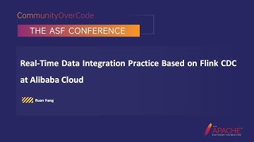 Real-Time Data Integration Practice Based On Flink Cdc At Alibaba Cloud