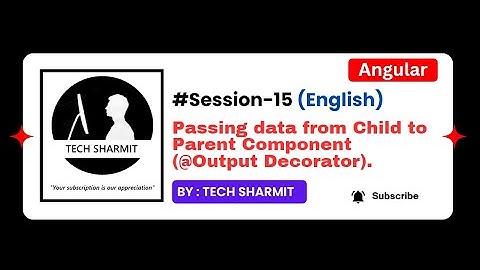Angular child to parent string binding  | Angular 19 complete tutorial in English 2025 (Session-15)