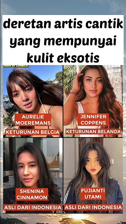 #viral #artis deretan artis cantik yang mempunyai kulit eksotis