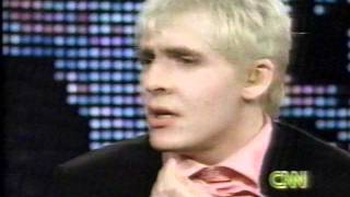 Nick Rhodes and Simon Le Bon Duran Duran interview on Larry King Live - 1994