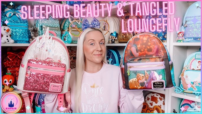 The Little Mermaid Ariel Sequined Mini Backpack - Loungefly REVIEW -  MuffinChanel