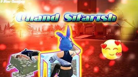 chand sifarish song status||free fire status😍#xml