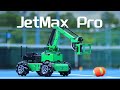 Jetmax pro ros robot arm with mecanum wheel chassis electric sliding rail