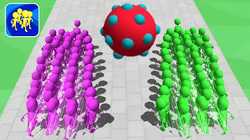 Crowd Runners Gameplay (iOS & Android) Walkthrough Part 23