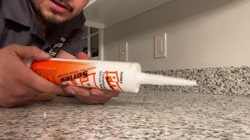How to caulk with without a caulk gun