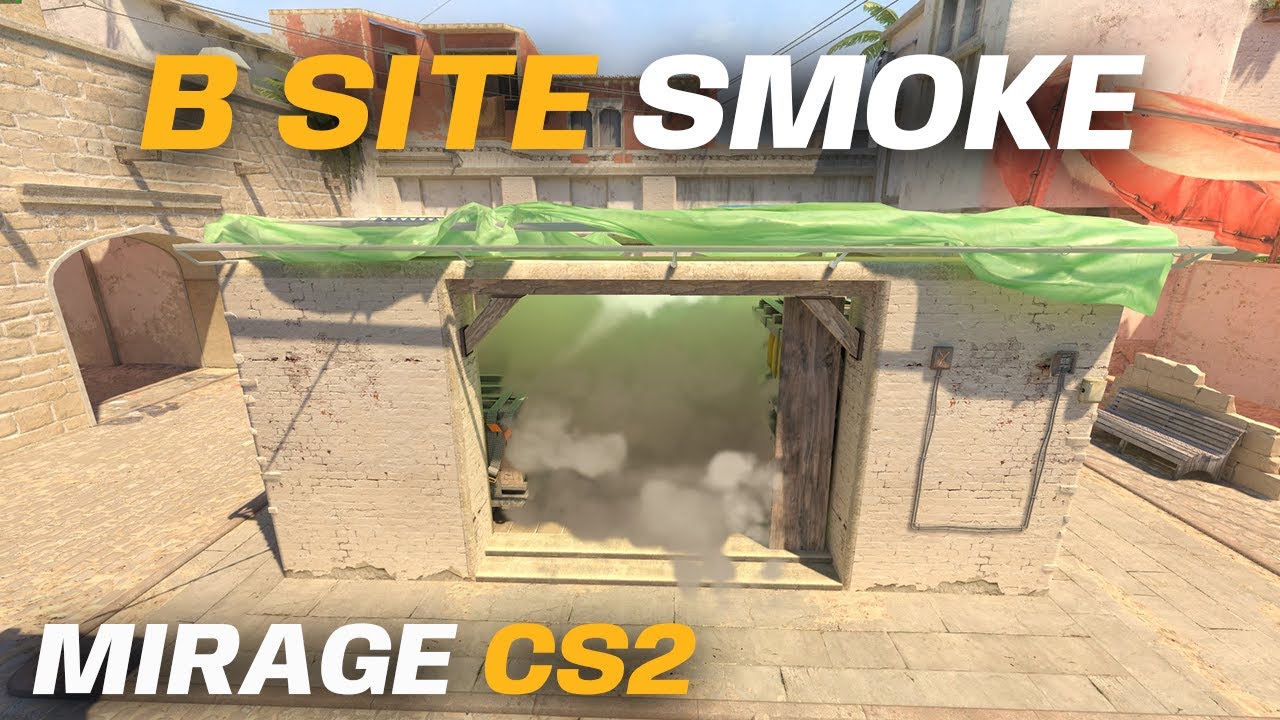 B site Smoke from Back Alley (leftmouse) - Mirage - CS2 - YouTube