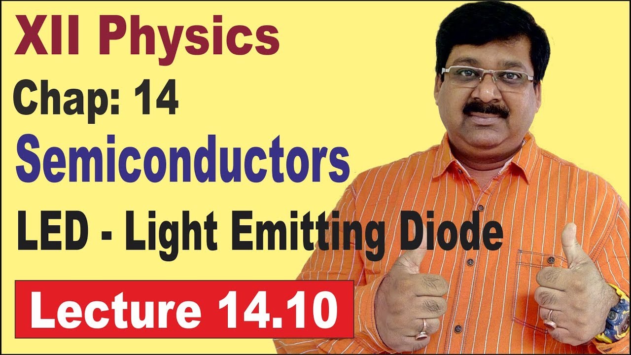 ncert xii physics chap 14 10 led light emitting diode light emitting diode physics