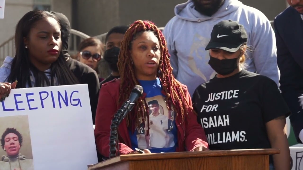 Latia Alexander : Isaiah Williams Press Conference 3/4/22