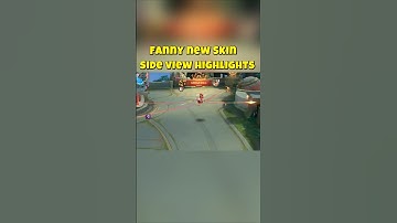 Fanny new skin side view Highlights #mobalegends5v5 #moba5v5English #moba5v5pippin #shorts