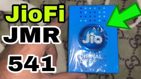 JioFi JMR 541 Unboxing & Review | APS TECH
