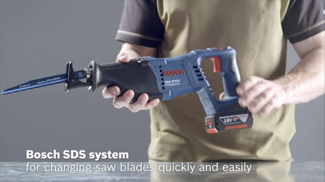 Bosch Gsa 10 8 18 36 V Li Cordless Sabre Saw Product Overview