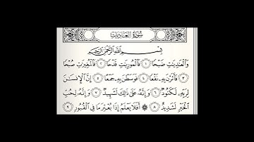 Surah Al-Adiyat || Sheikh Maher Al Muqaily || سورة العاديات