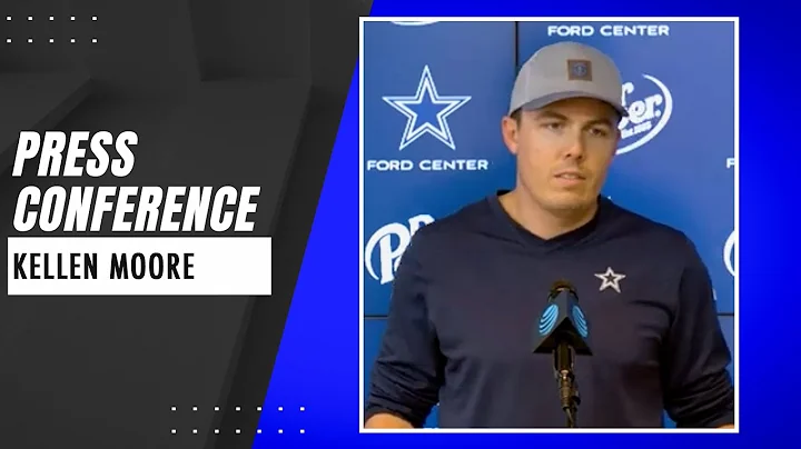 Coach Kellen Moore: Press Conference | Dallas Cowb...