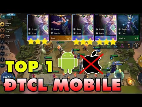 Nhân phẩm vô cực với TOP 1 Đấu Trường Chân Lý Mobile, chơi ngon chả kém gì PC | TFT Mobile