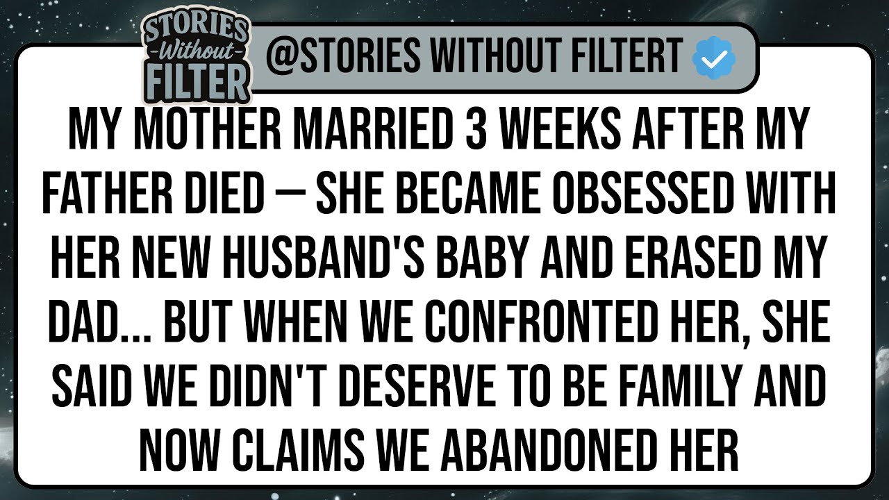 My Mother Married 3 Weeks After My Father Died — She Became Obsessed With Her New Husband's Baby ...