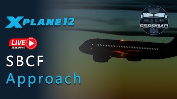 Real Airbus Pilot - SBCF Approach - #xplane12 #quest3 #virtualreality #vr