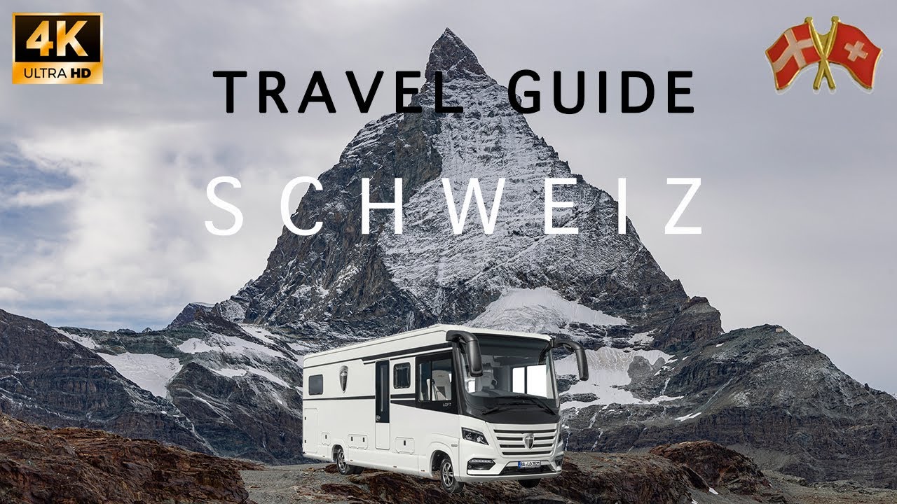 Rejse til naturskønne Schweiz i Autocamper I 4K