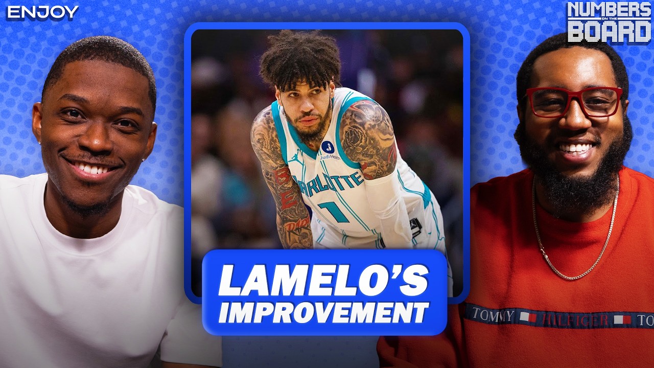 LaMelo's shift in his game key factor to Hornets impressive year | Numbers on the Board | NBA on NBC