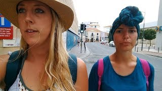 Girls Attempt Hitchhiking In Europe Girls Attempt Hitchhiking In Europe