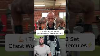 I TRIED THE ROCK&#39;S 400 REP CHEST DAY!