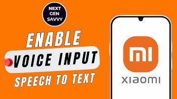 How To Enable Voice Input Speech To Text On Keyboard On Xiaomi