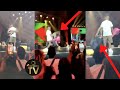 Moment Tiwa Savage Fainted As Her Son Jam Jam Surprised Her With A Gift On Stage