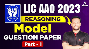 LIC AAO 2023 | Reasoning | Model Question Paper | Part - 1 | Adda247 Tamil